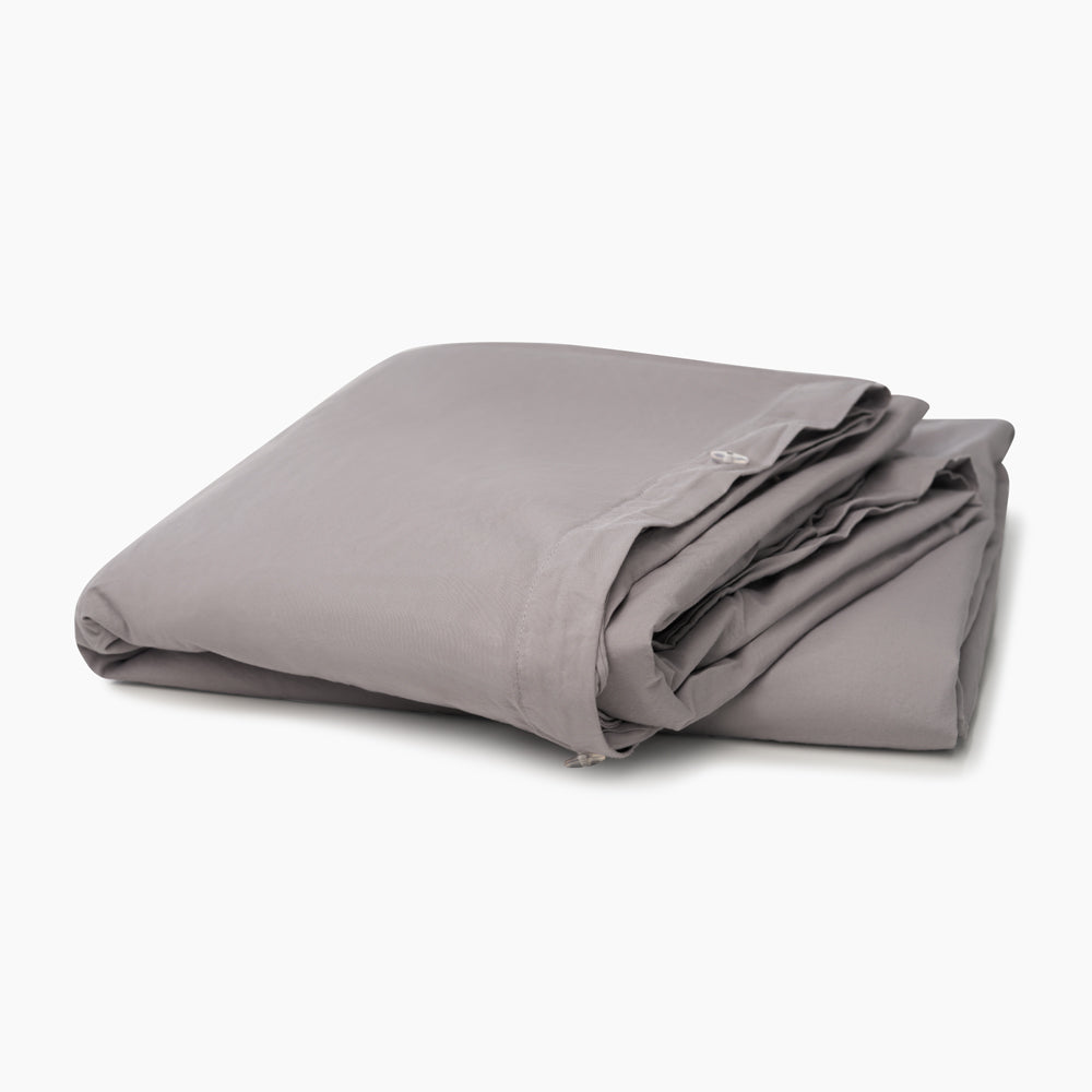 cotton-percale-duvet-cover-gray